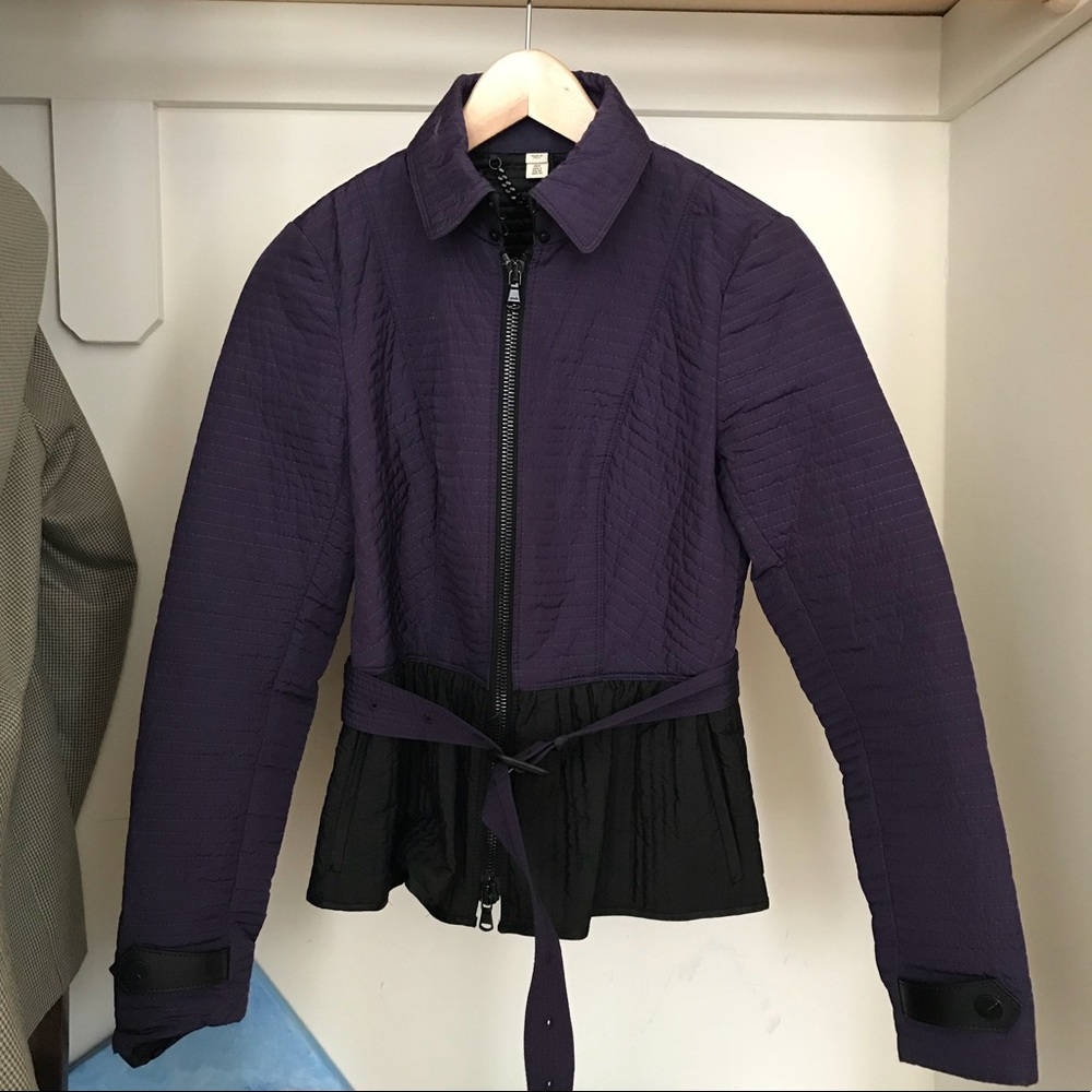 Runway Burberry quilted jacket